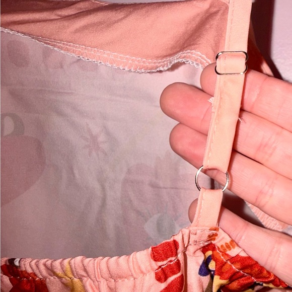 Women’s Boho Print Pink Mini Dress - Picture 10 of 12